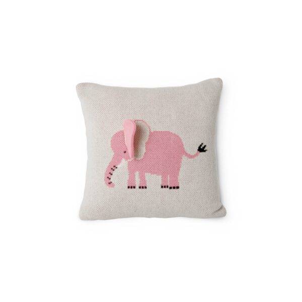Kleines Baumwolle Kissen Pink