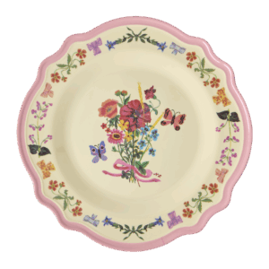 Teller groß - Vintage -Nathalie Lété Print