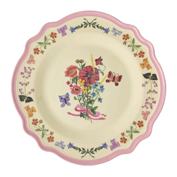 Teller groß - Vintage -Nathalie Lété Print